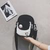 Bolsa de Tela Linda de Macarrón 2022 Moderna Estilo Japonés Chica Estilo Harajuku Hombro Cruzado Bebé Saliente Bolso