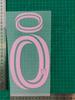 Ropa para Niños Colección Rosa de la Liga Mayor Número de Jersey Letra Número de Jersey Transferencia de Calor Pegatina de Transferencia de Calor para Jersey