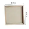 Ímã de Geladeira DIY Bordado Dai Feriado Ímã de Geladeira Artesanal Acessórios Ímã de Geladeira de Madeira Redondo DIY Moldura de Madeira Venda por Atacado