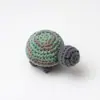 Colgante de Muñeca de Ganchillo Popular Hecha a Mano Transfronteriza, Adorno de Tortuga Pequeña de Ganchillo de Hilo, Decoración de Colgante para Llavero Tejido