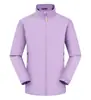 Chaqueta ligera de una sola capa con cuello alto y forro de malla de fibra de poliéster pongee de alta elasticidad, adecuada para ropa de trabajo corporativa y actividades de team building