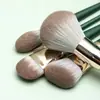 Juego de 14 Piezas de Brochas de Maquillaje Pelo Sintético Suave Kit de Brochas para Polvo Facial Base Rubor