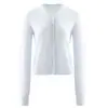 Caxemira de Luxo Leve! Cardigan de Caxemira Outono e Inverno Feminino Gola Redonda Botão Malha Jaqueta Cor Sólida Camada Base Top Feminino