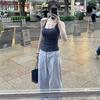 Deseo Puro Dulce Chica Caliente Sexy Espalda Descubierta Cintura Adelgazante Camisola Ropa de Yoga para Mujer con Almohadillas para el Busto Top de Fitness Versátil