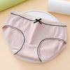 Roupa íntima para Estudantes Femininas Estilo Japonês Roupa íntima Doce e Simples para Meninas Shorts Triângulo Novo Estilo 2025 Roupa íntima Feminina 933