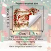2027 Nuevas Pegatinas Electrostáticas Navideñas Pegatinas de Ventana Removibles Pegatinas de Pared Impermeables Pegatinas Decorativas de Vidrio de Muñeco de Nieve Copo de Nieve