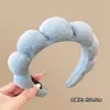 Diadema de Nube para Mujer 2025 Nueva Pinza para el Cabello para Lavarse la Cara Otoño e Invierno Artefacto de Corona Alta Diadema de Esponja de Invierno