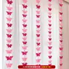 Tira Longa Rosa com Caractere Dupla Felicidade para o Casamento da Noiva, Decoração da Sala de Estar, Arranjo do Quarto de Casamento, Adereços para Fotos da Noiva, Roupão de Manhã, Casamento