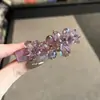 Presilha de Cabelo de Cristal Super Brilhante Presilha Bico de Pato Exquisita Doce Fresca Grampo de Cabelo Presilha para Franja 2026 Novos Acessórios de Cabelo