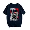 Nueva Camiseta de Manga Corta Casual Deportiva Periférica de Animación de Gigante de Ataque a los Titanes