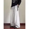 Pantalones Deportivos Casuales a Rayas con Parches Cortados en Diagonal de Nuevo Estilo 2026 para Hombres y Mujeres, Pantalones Versátiles de Pierna Ancha Recta de Corte Holgado de Moda para Parejas