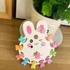 Mini clipe infantil bonito dos desenhos animados princesa hairpin menina quebrado grampo de cabelo doce cor acessórios para o cabelo do bebê