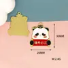 Temporada de Formatura Panda DIY Liga de Zinco Pingente de Joia Gota de Óleo Estilo Chinês Inspirador Tesouro Nacional Joias Chaveiro Criativo