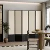 Divisória de Tela Estilo Chinês para Sala de Estar, Quarto e Hall de Entrada; Parede Dobrável Móvel; Pintura Paisagística de Escritório; Biombo Dobrável Estilo Antigo
