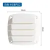Rejillas de Nylon Marino, Salida de Aire en Pared Exterior, Ventilador de Extracción de Plástico, Rejillas Transpirables, Salida de Drenaje de Acero Inoxidable