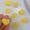 Acessórios de Resina Coloridos Coração Transparente Gelo DIY Cola de Creme Grampo de Cabelo Feito à Mão Corda de Cabelo Capa de Celular Decoração com Adesivo para Copo d'Água