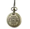 Punto A MI HIJO, Esposo, ABUELO colgante de reloj de bolsillo de cuarzo vintage tallado reloj de bolsillo vintage