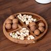 Bandeja de Madera de Acacia, Plato de Cena de Alta Gama, Plato para Bistec, Bandeja para Té, Bandeja para Frutas, Bandeja para Postres, Bandeja para Pastel, Bandeja para Bocadillos