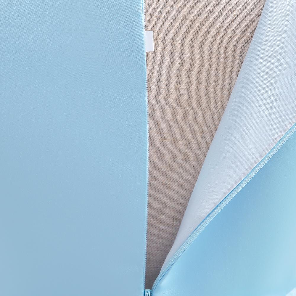 简约儿童礼服缎布连衣裙