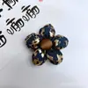 Tecido Jeans Estilo Coreano Acessórios de Flor de Cinco Pétalas DIY Acessórios de Cabelo Grampos de Cabelo Sapatos e Chapéus Florzinhas Pequenas Feitas à Mão Acessórios para Roupas Acessórios