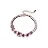 Pulsera con Colgante Cuadrado de Circonita Estilo Francés, Pulsera de Moda de Lujo Ligero Estilo Palacio, Joyería Exquisita Versátil, Nicho para Mujer al por Mayor