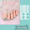 Zhengxiang Nuevo Estilo Pegatinas Brillantes para Uñas de Cebolla Pura Pegatinas para Uñas de los Pies Pegatinas para Uñas de los Pies Ojo de Gato Degradado Pegatinas Blancas Impermeables para Manicura de Pies