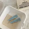 Pinza BB de macarrón con lunares y gota de agua, pinza lateral dulce y colorida lacada para niñas, para sujetar el flequillo y el cabello suelto
