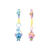 Llavero Colgante de Dibujos Animados Hula de Playa de Verano Jinnew & Stitch Muñeca Periférica Divertida de Película