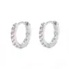 Brincos Clássicos de Diamante Colorido Mais Vendidos na Amazon Europeia e Americana, Brincos e Acessórios Elegantes de Alta Qualidade