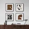 Pintura Decorativa de Cabecera de Dormitorio con Líneas Artísticas Minimalistas y de Moda Colgante de Pared Retro Nórdico para Restaurante y Casa de Huéspedes