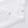 Cortina de ducha impermeable de poliéster blanca cortina de ducha textil de primavera cortina divisoria de baño fábrica punto