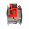 Válvula de Controle de Volume de Ar Elétrica Válvula Manual de Disco de Aço Inoxidável Duto de Ventilação Exaustão de Fumaça Ventilação de Ar Fresco Interruptor de Exaustão Válvula de Ar