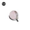 Liga de Titânio F136 Pedra Natural Rosa 4~5mm Comércio Exterior Explosivo Cabeça de Joia de Liga de Titânio Cravo de Orelha Joia