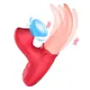 Lengua Suave Simulada Masturbación Femenina Lamedor de Lengua Juguete de Doble Cabeza Estimulación Juguetes Sexuales para Adultos Venta al por Mayor Huevo Vibrador