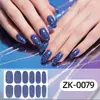 Fábrica Zhengxiang Personalizado Celebridad de Internet Color Sólido Rosa Cebolla Pegatinas para Uñas DIY Transfronterizo Niñas Impermeables Pegatinas de Arte para Uñas Pegatinas Completas Oem