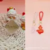 Colgante de cubo de oro puro 999 para la riqueza y la belleza, serie de carpas koi con cordón colgante, atrayendo clientes a través de transmisiones en vivo de Douyin