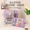 Bolsa de Cosméticos de Corazón Nuevo de Lian Malla Portátil Almacenamiento de Cosméticos Estilo Ins Bolsa de Almacenamiento de Artículos de Tocador de Viaje Venta al por Mayor