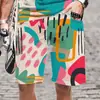 AliExpress Shorts de Surf Explosivos de Dibujos Animados de Verano Pantalones Casuales con Estampado Digital 3D Pantalones de Playa Transpirables Pantalones