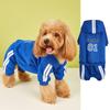 Ropa para mascotas ropa de cuatro patas Adi 01familia digital rayas estampadas en inglés que oso Chihuahua sombrero suéter
