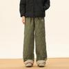 Pantalones Casuales Cálidos a Prueba de Frío de Invierno 2024 para Hombre, Modernos, Holgados, con Estampado de Calabaza, Impermeables, Rectos, Pantalones de Algodón para Esquí