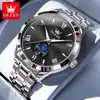 Fabricante de Relojes Marca Oris Venta al por mayor Luna Nueva Sólido Luminoso Impermeable Cuarzo Reloj para Hombre Reloj para Hombre