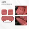 Adecuado para cojín de asiento de coche BMW Serie 3 Serie 5 Serie 7 Serie 3 Serie 5 X1 X3 X5 X7 Cuatro estaciones Cuero Nappa Transpirable Cojín de asiento
