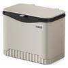 Almacenamiento de Residuos de Cocina Transfronterizo Estante de Almacenamiento Integrado Hogareño Alto Doble Capa Gran Capacidad Cubo de Basura Móvil sin Dobleces