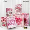 Nova Sacola de Papel Branca para Entrega Feminina Material à Prova d'Água Conjunto de Cowboy de Brinquedo para Hóquei Bolsa Tote Feita à Mão