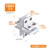 Venta al por mayor Transfronteriza Aleación de Aluminio Engrosada Maceta para Azulejos Set de Accesorios Hebilla para Maceta Clip de Fijación sin Perforaciones para Azulejo