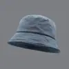 Chapéu de Pescador Cor Sólida Lavado Estilo Novo 2026 para Homens, Chapéu Versátil Japonês Estilo Hip-Hop Street, Chapéu Bucket Retrô