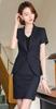 Gerente de negocios, traje de verano para mujer, diosa de negocios, fan, recepción de hotel, ventas, salón de belleza, joyería, monos