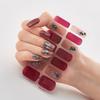 Fabricante de Pegatinas para Uñas Plataforma Transfronteriza Suministro de Alta Calidad Artesanía Láser 3D Estampado en Caliente Película para Esmalte de Uñas Pegatina para Uñas