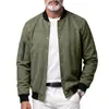 Jaqueta Aviador Masculina de Camurça Sintética 2026 Transfronteiriça com Punhos Canelados, Botões de Pressão, Gola de Baseball, Casaco Casual Multicor