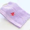 Toalla Infantil Jielia Algodón Suave Absorbente Color Liso Algodón Toalla Infantil Bordado Supermercado Venta al por Mayor Compra Grupal Bienestar 3113